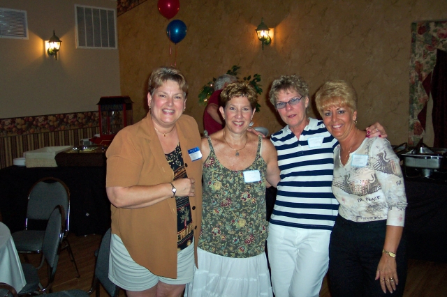 Karen, Elene, Sherry & MaryAnn - It was so good to see friends from so long ago.  