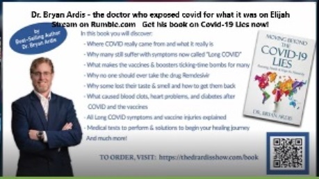 Dr. Bryan Ardis's new book about the Covid-19 LIES